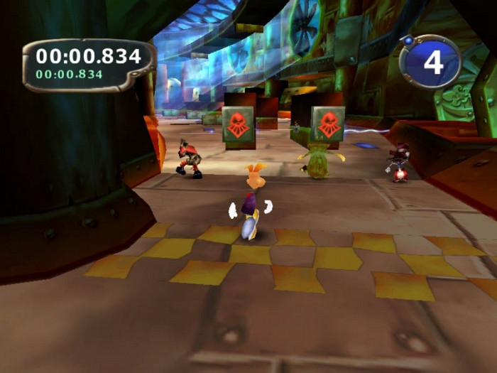 Скриншот из игры Rayman M