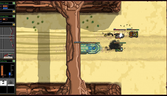 Скриншот из игры Convoy