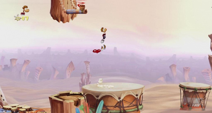 Скриншот из игры Rayman Origins