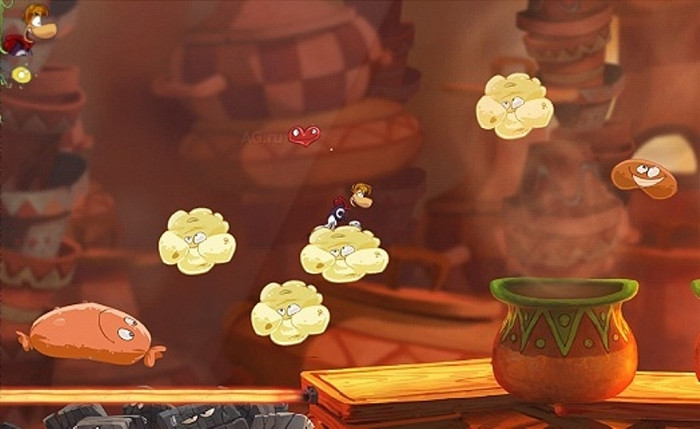 Скриншот из игры Rayman Origins