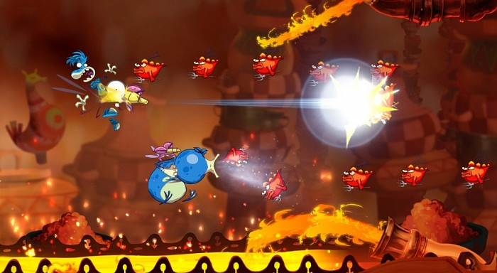 Скриншот из игры Rayman Origins