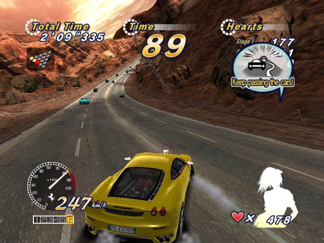 Скриншот из игры OutRun 2006: Coast 2 Coast