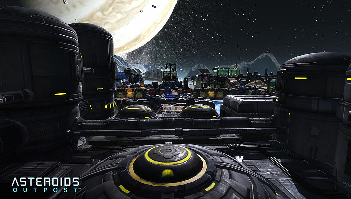 Скриншот из игры Asteroids: Outpost