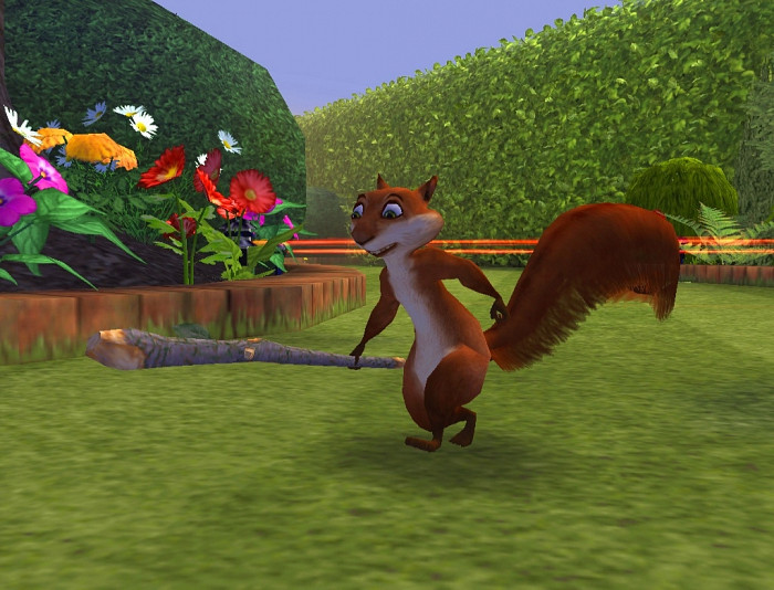 Скриншот из игры Over the Hedge