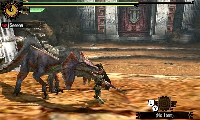Скриншот из игры Monster Hunter 4G