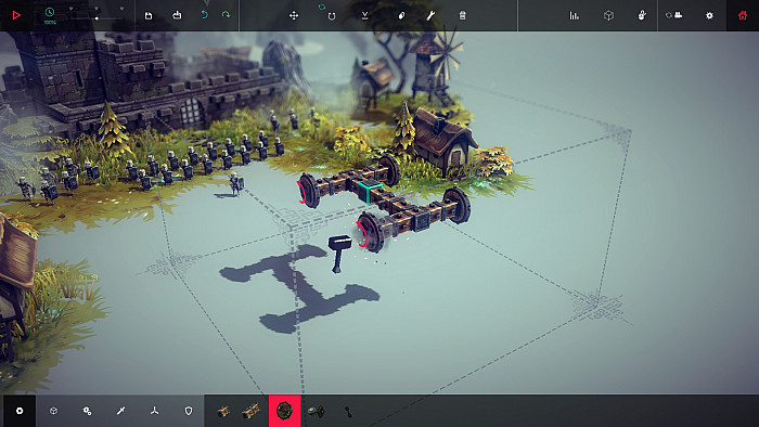 Скриншот из игры Besiege