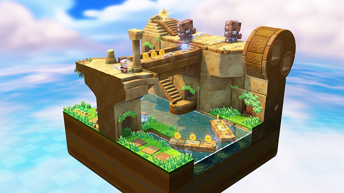 Скриншот из игры Captain Toad: Treasure Tracker