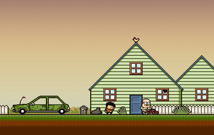Скриншот из игры LISA