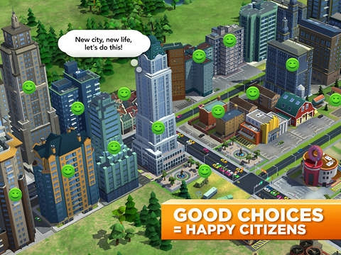 Скриншот из игры SimCity BuildIt