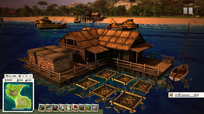 Скриншот из игры Tropico 5: Waterborne