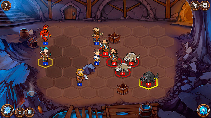 Скриншот из игры Braveland Wizard