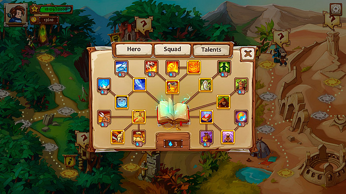 Скриншот из игры Braveland Wizard
