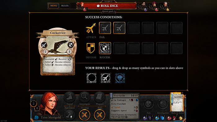 Скриншот из игры Witcher Adventure Game, The