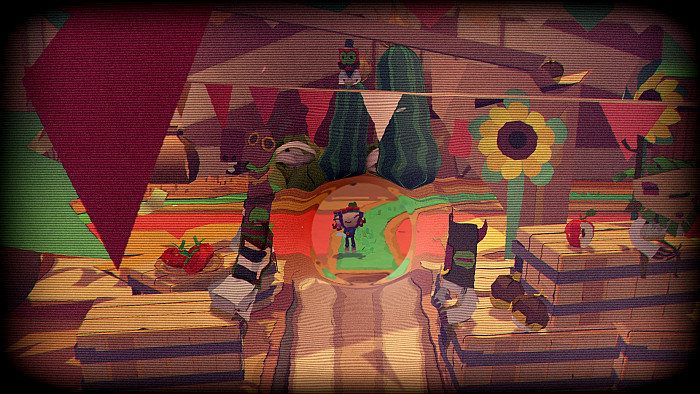 Скриншот из игры Tearaway: Unfolded