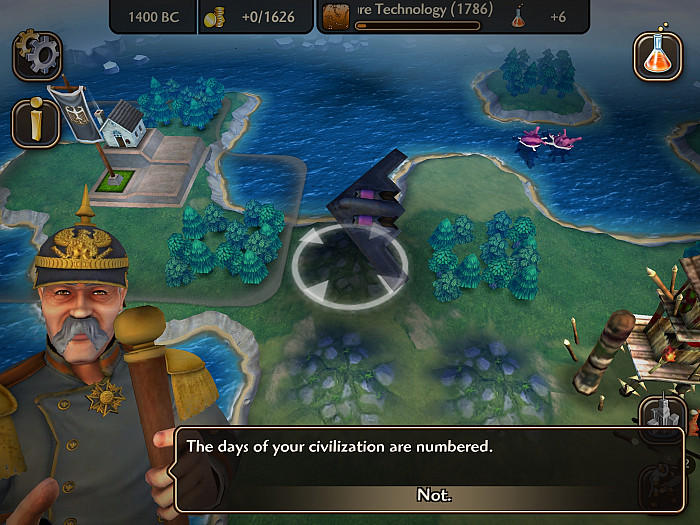 Скриншот из игры Sid Meier's Civilization: Revolution 2