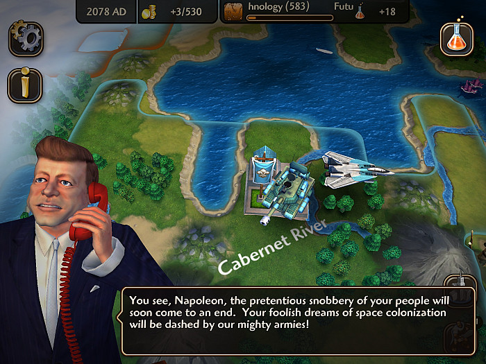 Скриншот из игры Sid Meier's Civilization: Revolution 2
