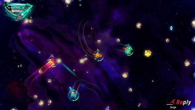 Скриншот из игры In Space We Brawl