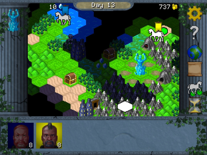 Скриншот из игры Heroes of a Broken Land