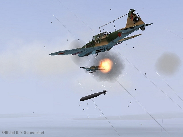 Скриншот из игры IL-2 Sturmovik