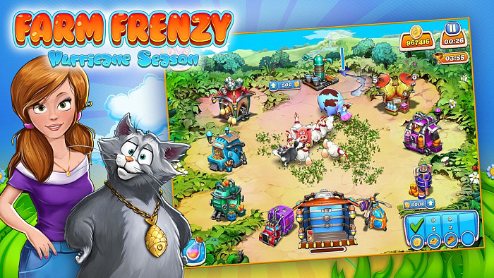 Скриншот из игры Farm Frenzy: Hurricane Season