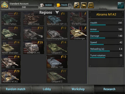 Скриншот из игры Tank-tastic!