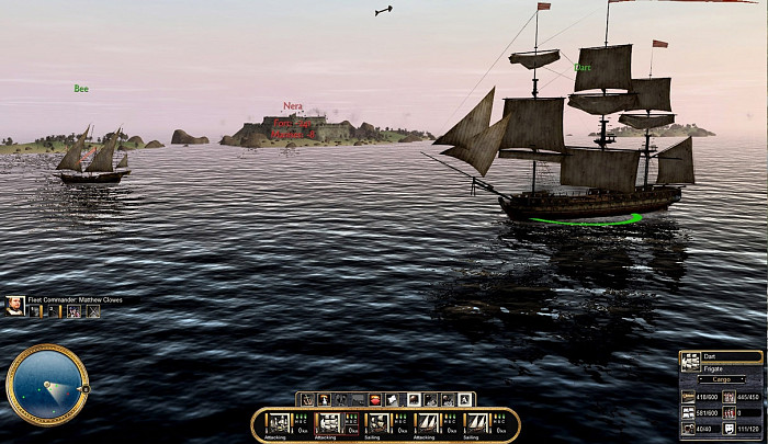 Скриншот из игры East India Company: Battle of Trafalgar
