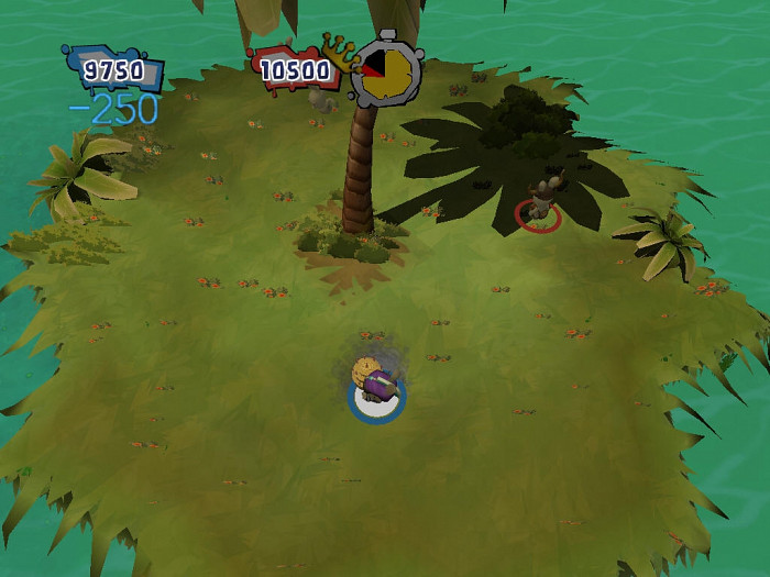 Скриншот из игры Rayman Raving Rabbids 2