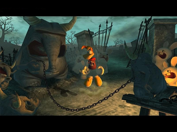 Скриншот из игры Rayman Raving Rabbids