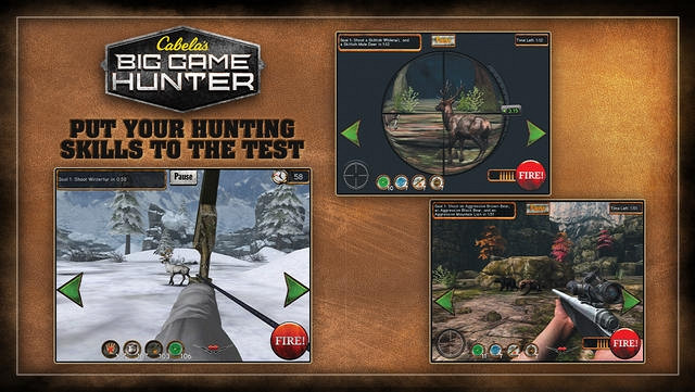 Скриншот из игры Cabela's Big Game Hunter Mobile