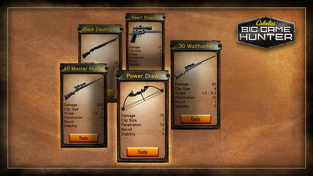 Скриншот из игры Cabela's Big Game Hunter Mobile
