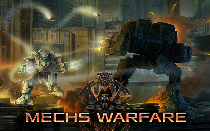 Скриншот из игры Mechs Warfare