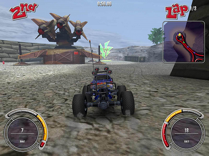 Скриншот из игры RC Cars