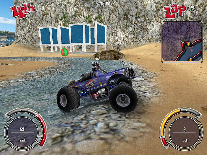 Скриншот из игры RC Cars