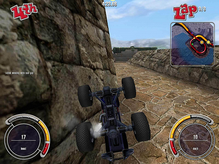 Скриншот из игры RC Cars