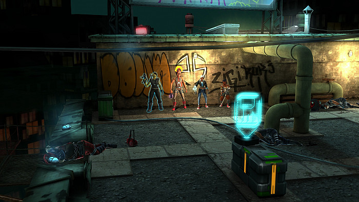 Скриншот из игры Shadowrun Chronicles: Boston Lockdown