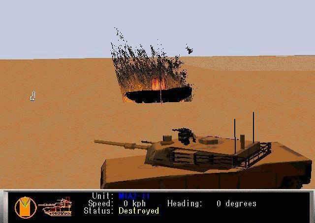 Скриншот из игры iM1A2 Abrams: America's Main Battle Tank