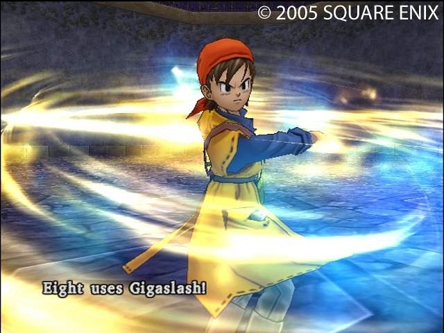 Скриншот из игры Dragon Quest 8: Journey of the Cursed King