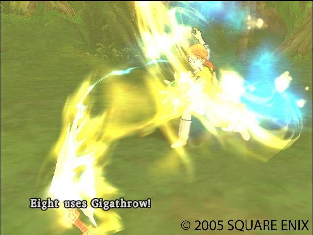 Скриншот из игры Dragon Quest 8: Journey of the Cursed King