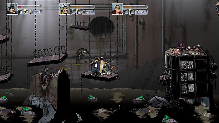 Скриншот из игры Guns, Gore & Cannoli