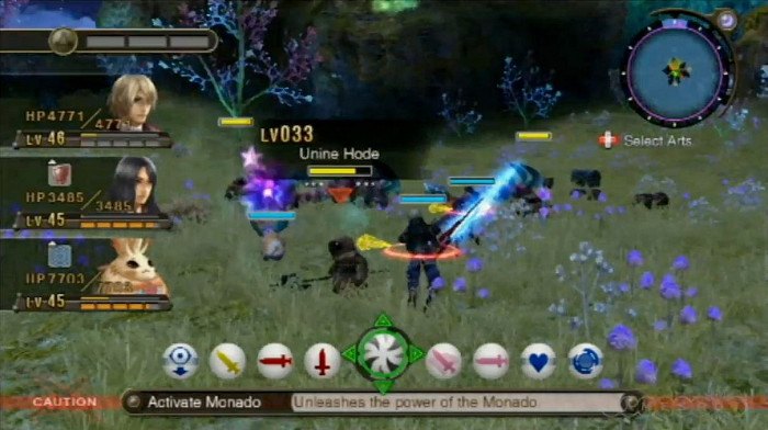 Скриншот из игры Xenoblade Chronicles 3D
