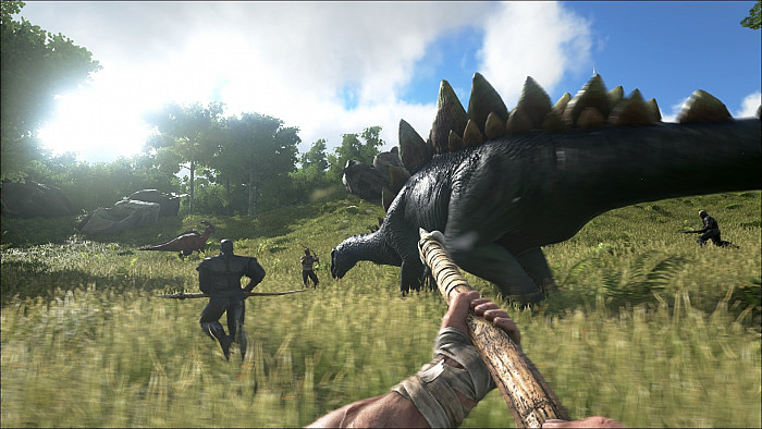 Скриншот из игры ARK: Survival Evolved