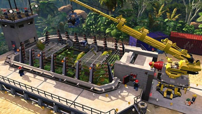 Скриншот из игры LEGO Jurassic World