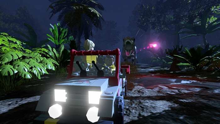 Скриншот из игры LEGO Jurassic World