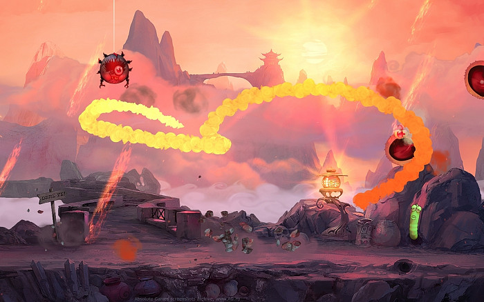 Скриншот из игры Fire Fu