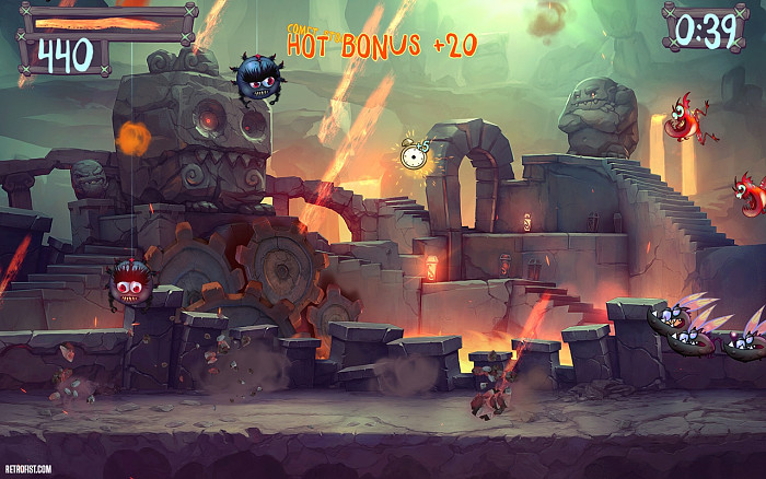 Скриншот из игры Fire Fu
