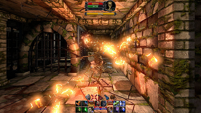 Скриншот из игры Fall of the Dungeon Guardians, The
