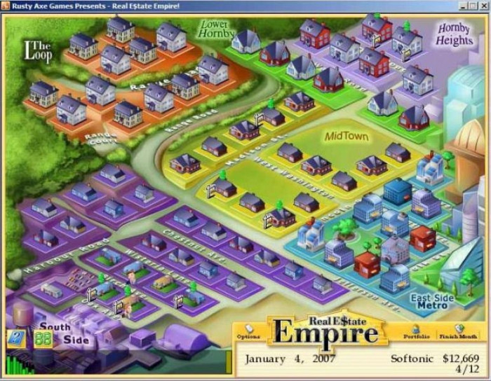 Скриншот из игры Real Estate Empire