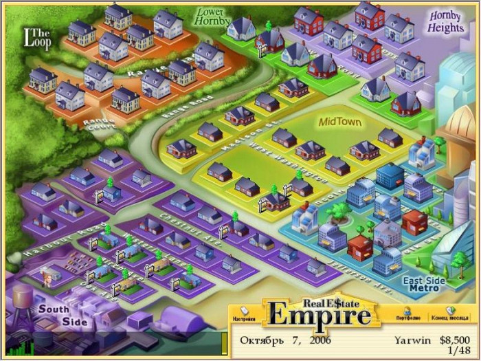 Скриншот из игры Real Estate Empire