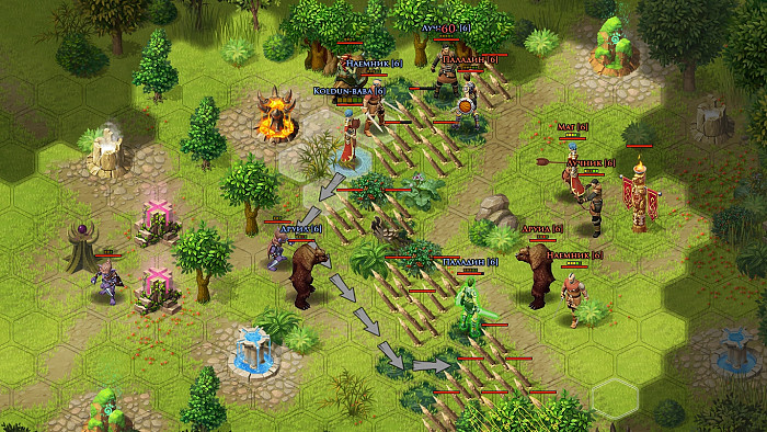 Скриншот из игры Terra Magica