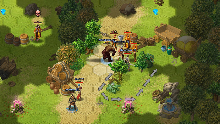 Скриншот из игры Terra Magica